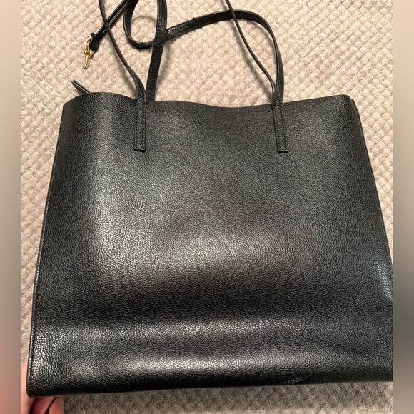 Marc Jacobs Black Tote with Gold Accents - Picture 5 of 8
